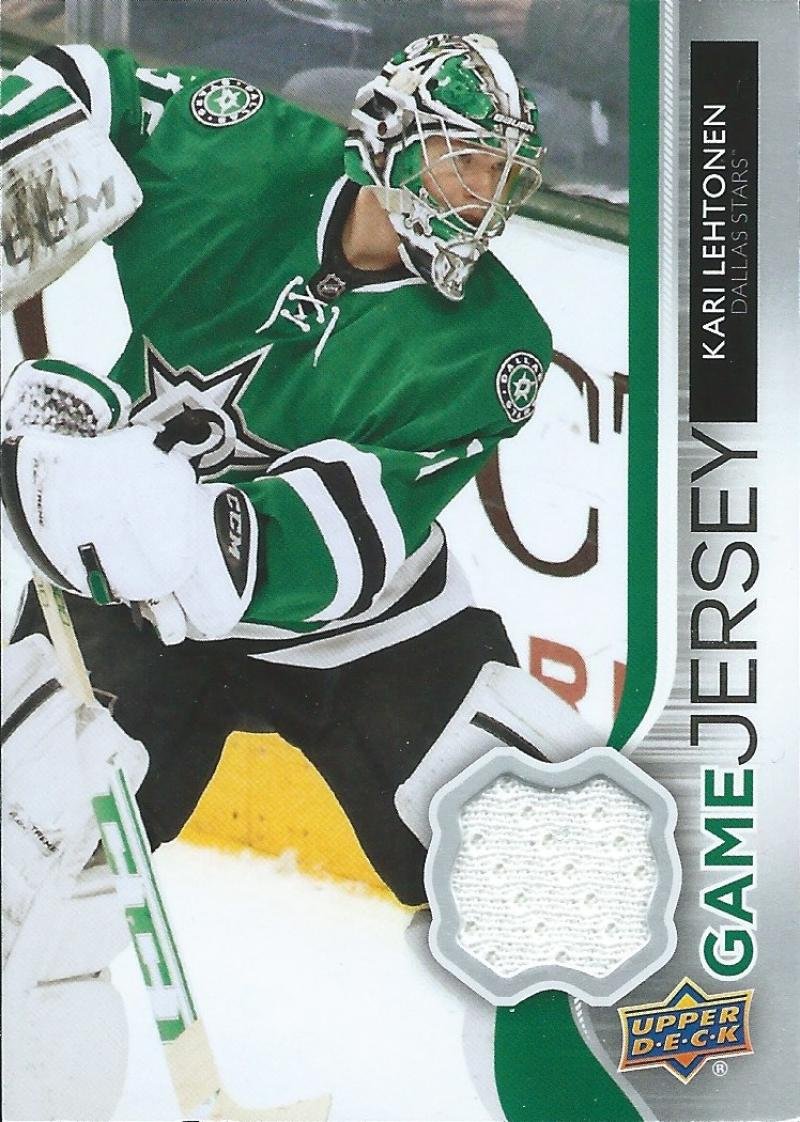 2014-15 Upper Deck Game Jerseys #GJ-KL Kari Lehtonen NHL Hockey 04485
