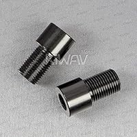 Vista 3 de KiWAV Adaptadores de extremo de barra de motocicleta compatibles para Yamaha MT FZ XSR TMAX