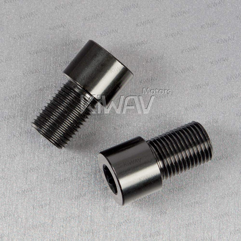 KiWAV ヤマハ車用 バーエンドミラー (エクリプス) 黒 16mmネジ式 Amazon | KiWAV バーエンドミラー イクリプス 黒 16mmネジ式 Yamaha