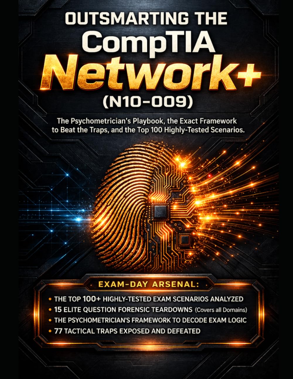 OUTSMARTING THE CompTIA NETWORK+ (N10-009): The Psychometrician’s Playbook, the Exact Framework to Beat the Traps, and the Top 100 Highly-Tested Scenarios