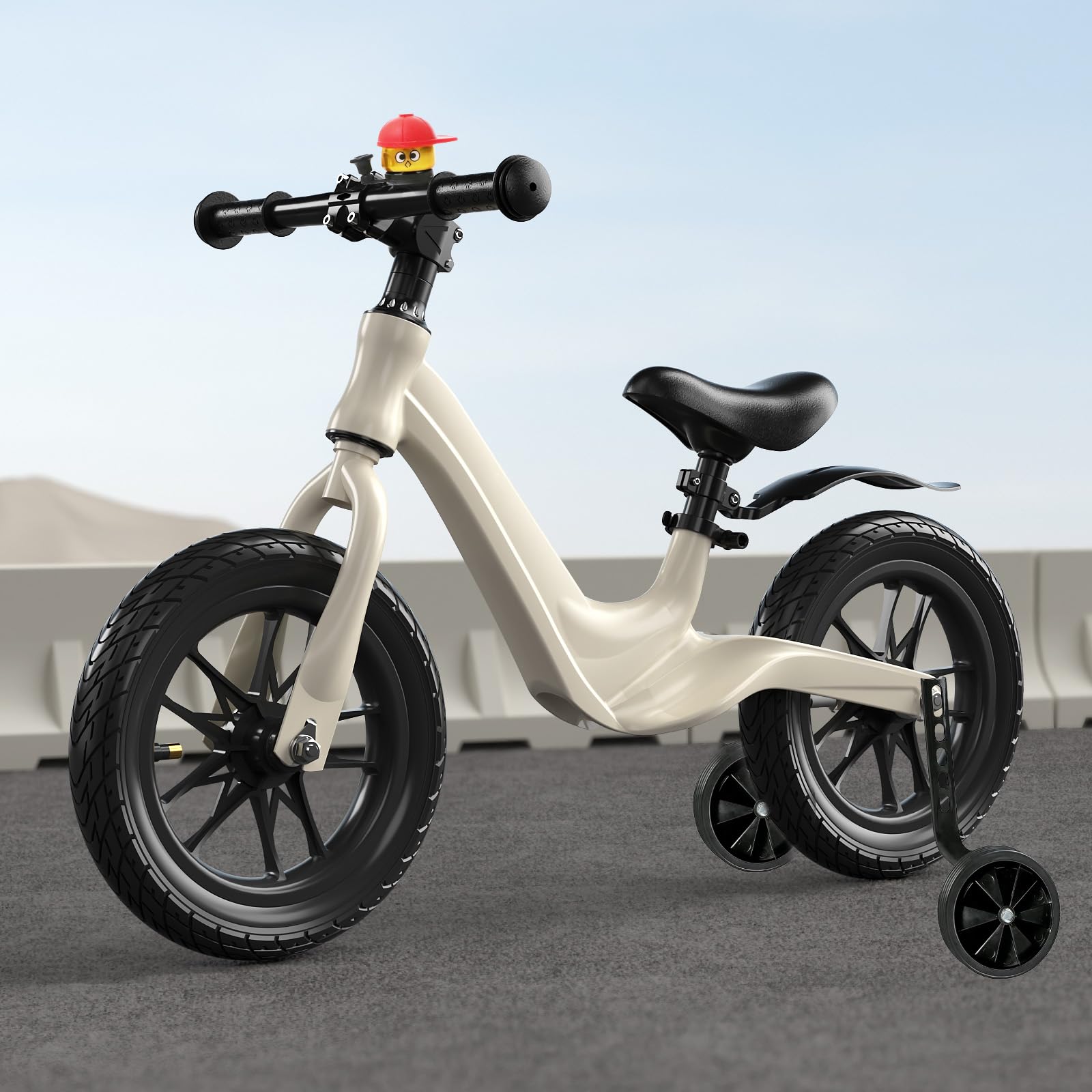 Stabilisateur Velo Roues d'Entraînement Réglables Universelles pour Vélos 12-20 Pouces
