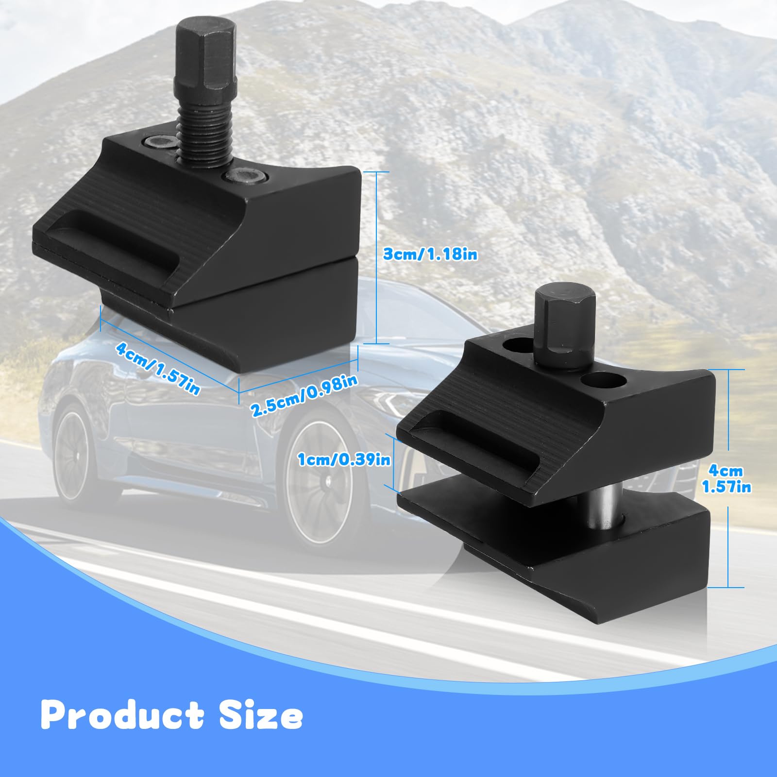 Spargitore per ammortizzatore, mozzi alla caviglia, strumento per sospensione auto, spargitore dell'asse, spargitore per auto, sospensioni Strut Split Hub Knuckle Spreader