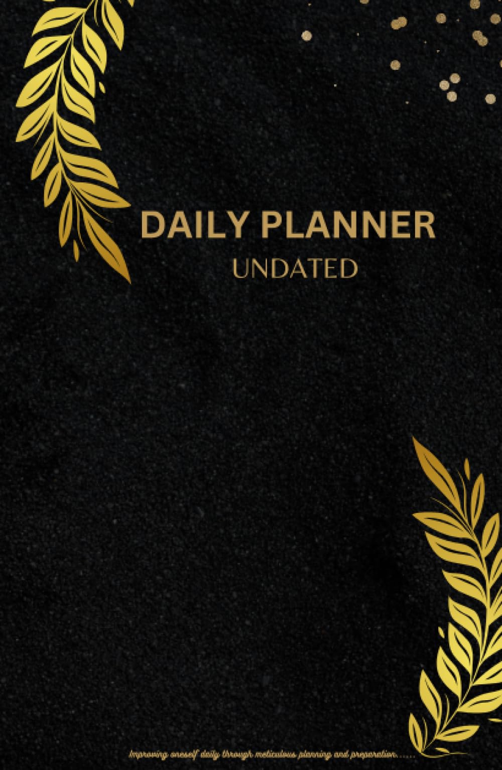 Daily planner: Undated