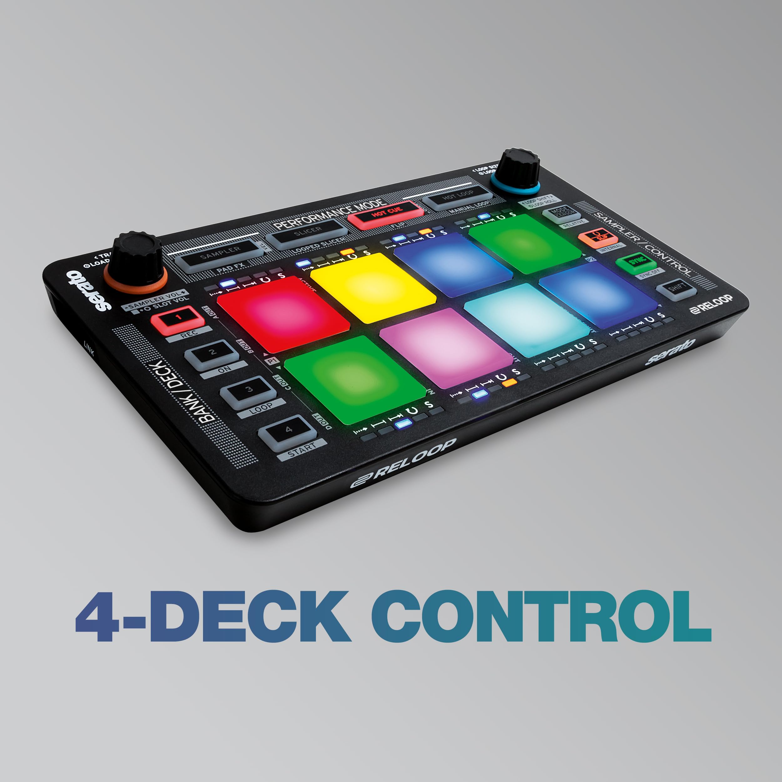 Amazon.com: Reloop AMS-NEON – Controlador de Pad Modular USB Neon