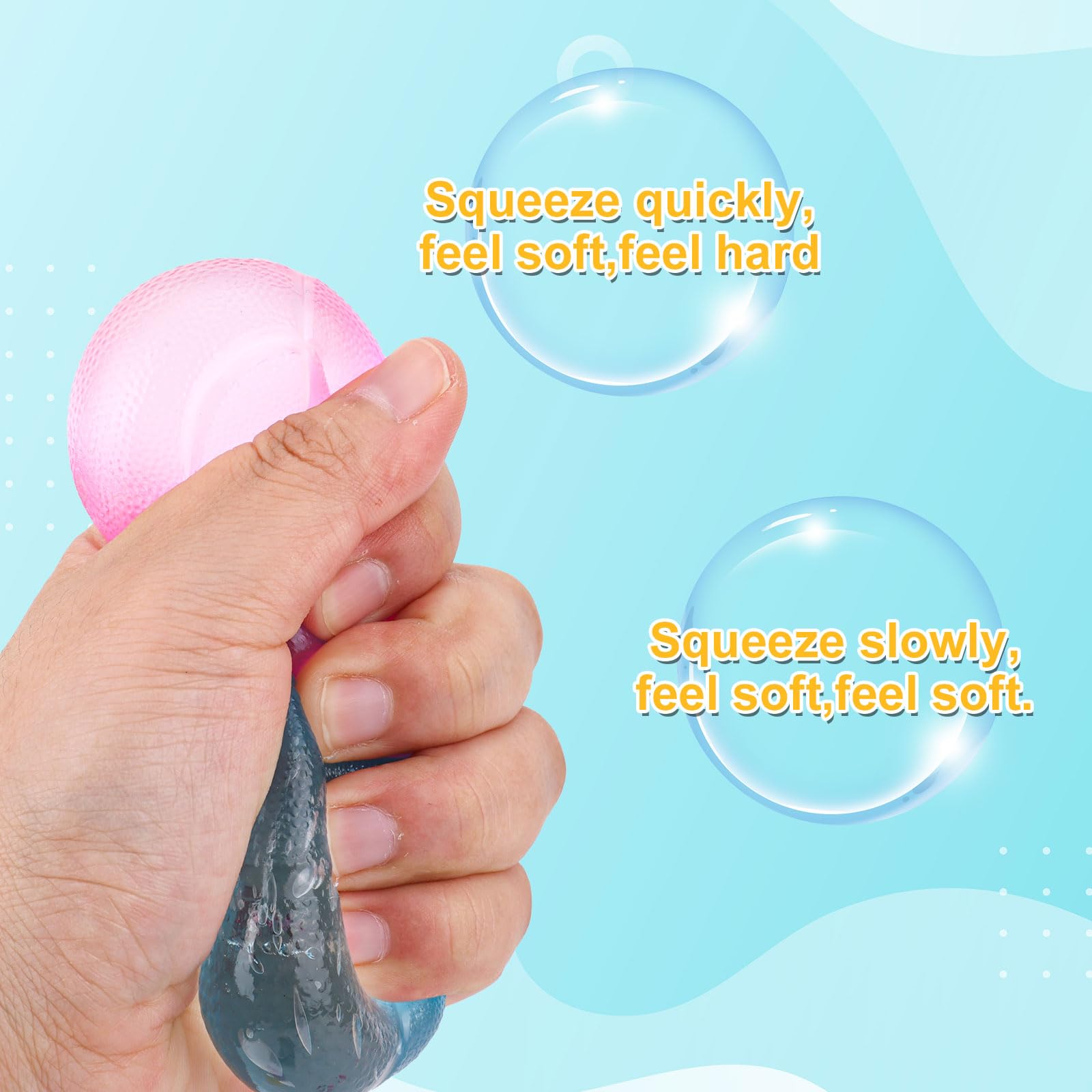 BOXOB 4pcs Stress Relief Balls - Image 3