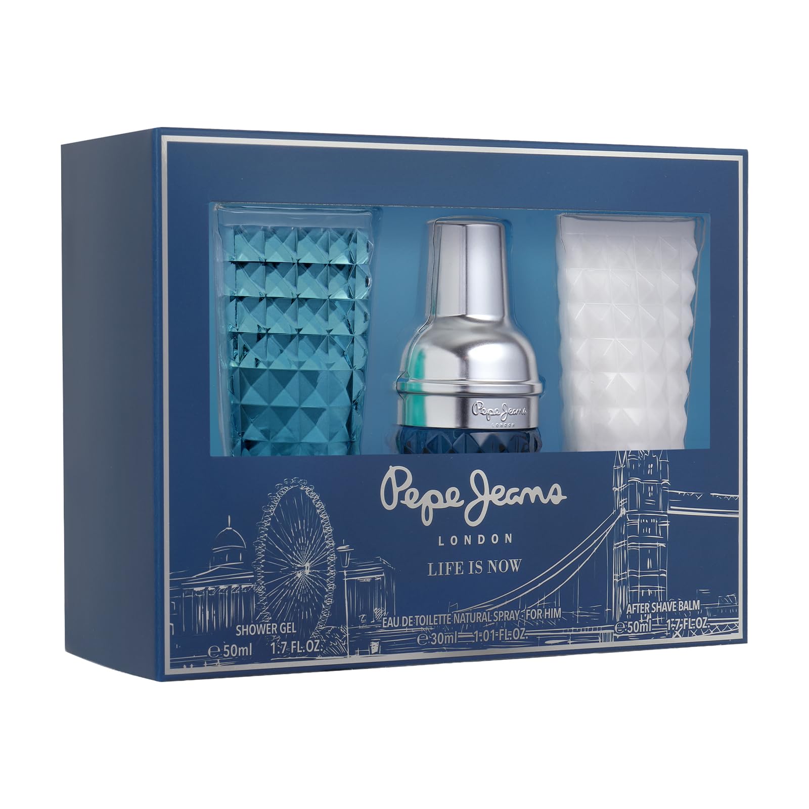 Pepe Jeans Life Is Now For Him Perfumes Hombre Estuche 3 Piezas en oferta en Amazon