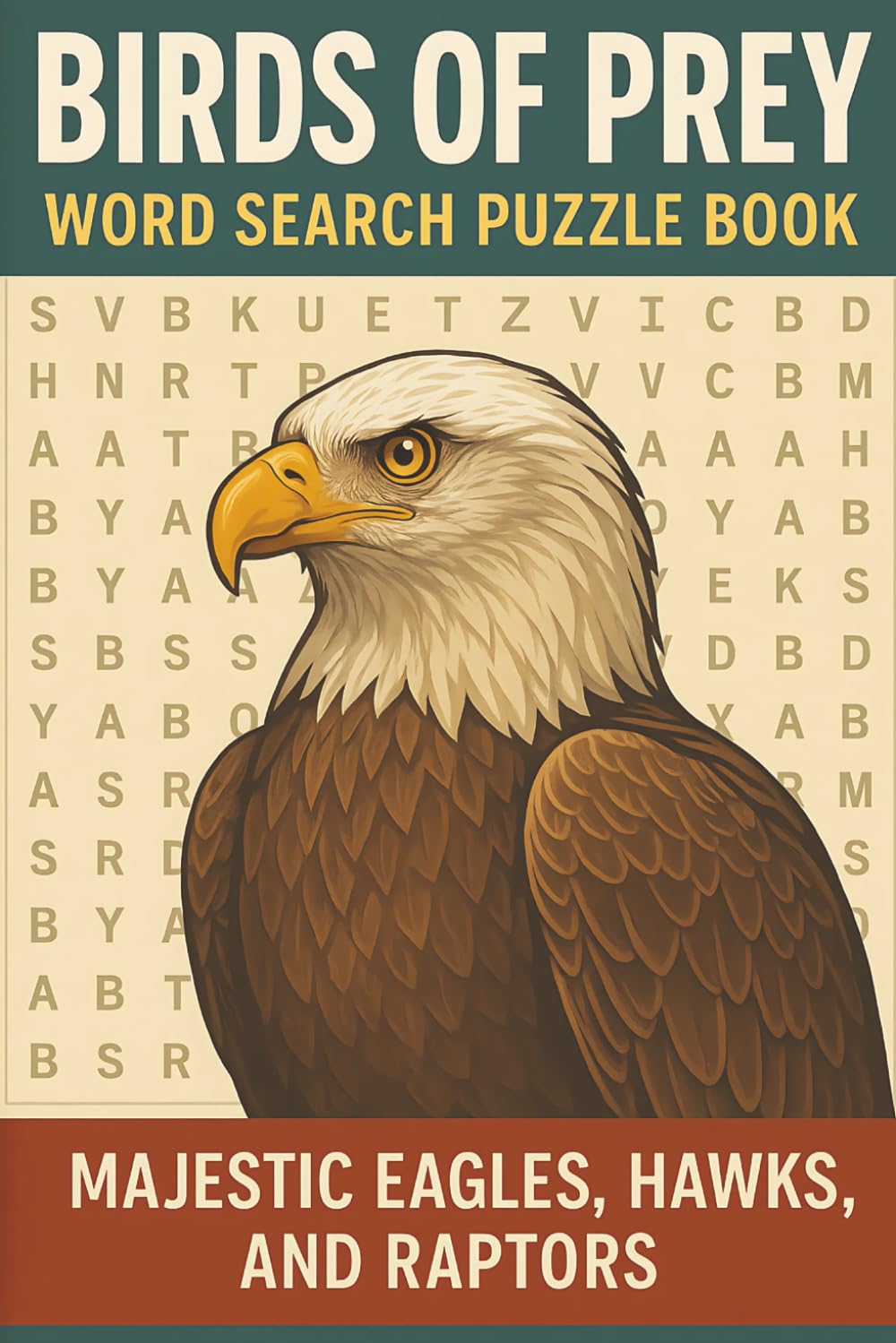 Birds of Prey Word Search Puzzle Book: Majestic Eagles, Hawks, and Raptors: 60 Challenging Puzzles with 720 Words about Species, Anatomy, Flight, and Symbolism