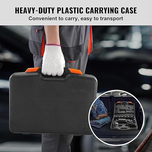 Miniatura 4 de VEVOR Multiplicador de torsión, llave de tuerca de 1 pulgadamultiplicador de alta resistencia, juego de llaves multiplicadoras de torsión 164 6,800