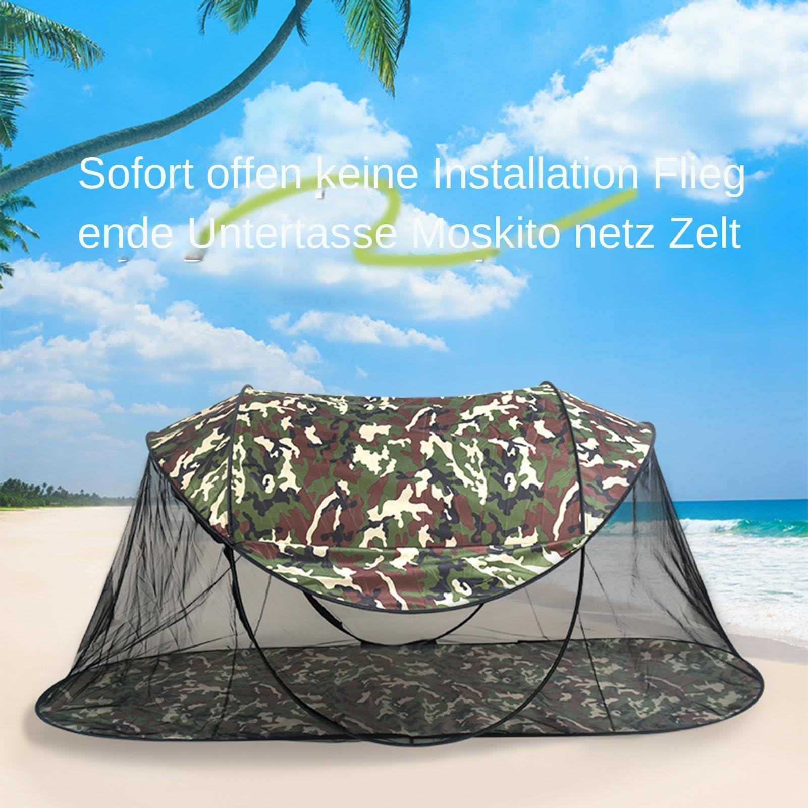 Tragbares Campingzelt Mit Mühelosem Aufbau, 220 X 107 X 95 Cm Erweiterte Größe, Sichtschutzzelt Für Den Außenbereich, Tragbarer Sonnenschutz, Faltbar Mit Aufbewahrungstasche, Zum Wandern, Picknick, St