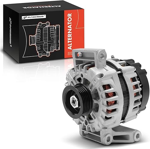 Miniatura 1 de A-Premium Alternador compatible con Chevrolet Malibu 2008-2012 2.4L, cobalto 2008-2010 y Pontiac G5 2008-2010 y Saturn Aura 2008-2009, Sky