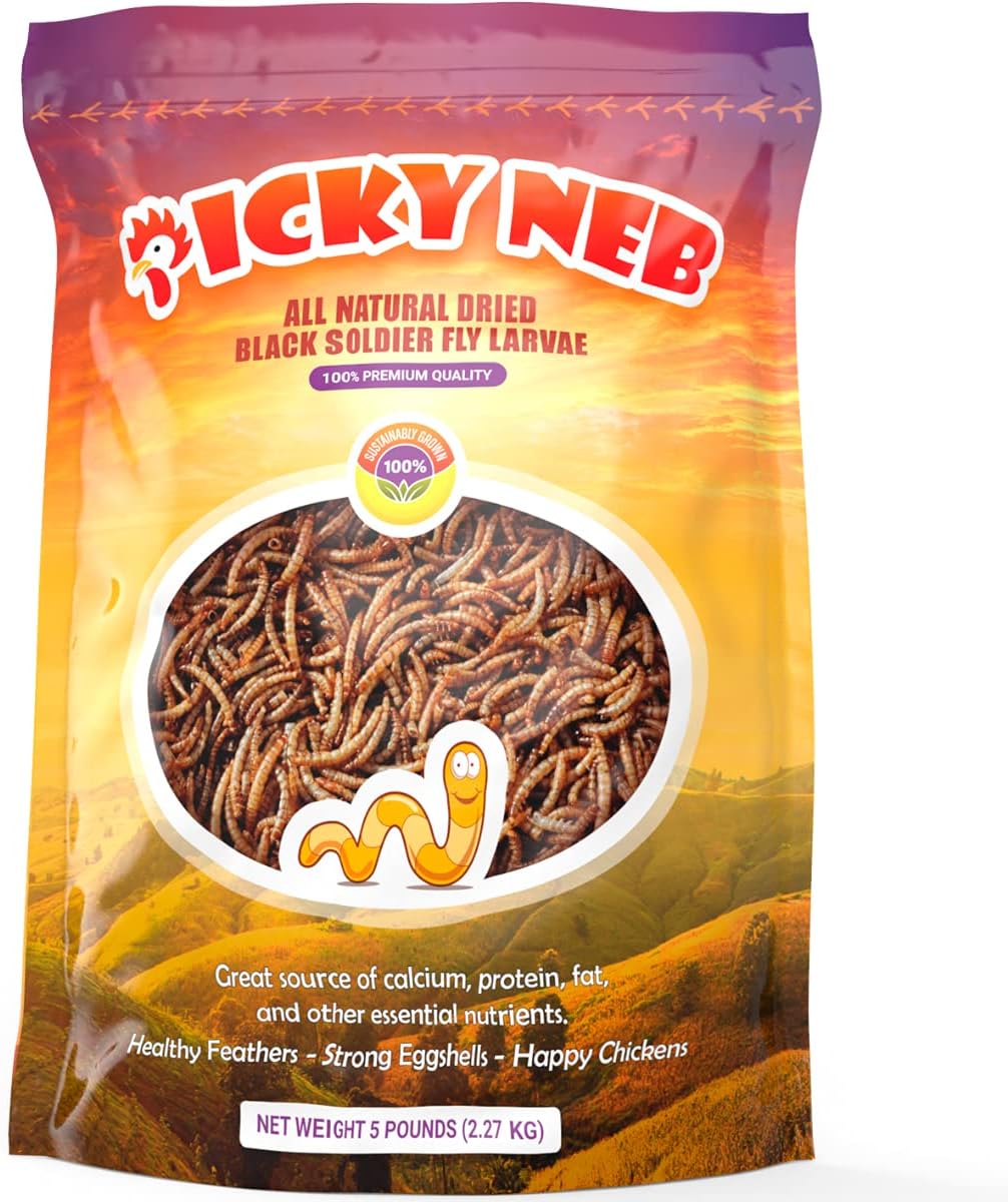 Fluker's Dried Soldier Fly Worms - 1 LB Chicken & Pet Treat - High Protein & Calcium - View #11