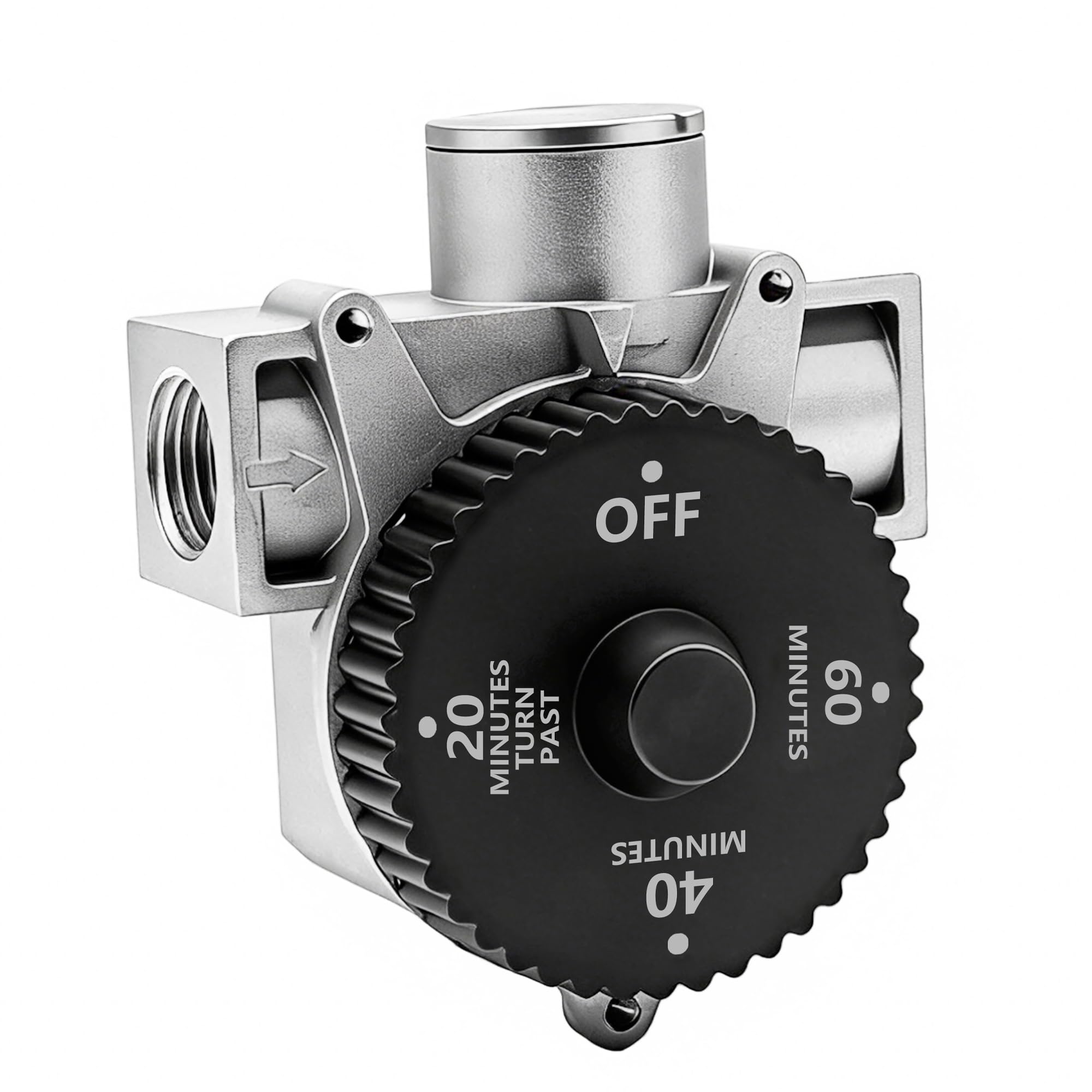 Automatic Gas Timer Switch for BBQ Grill, Stove & Outdoor Cooking, 1 Hour Gas Shut Off Timer Valve for Propane & Natural Gas