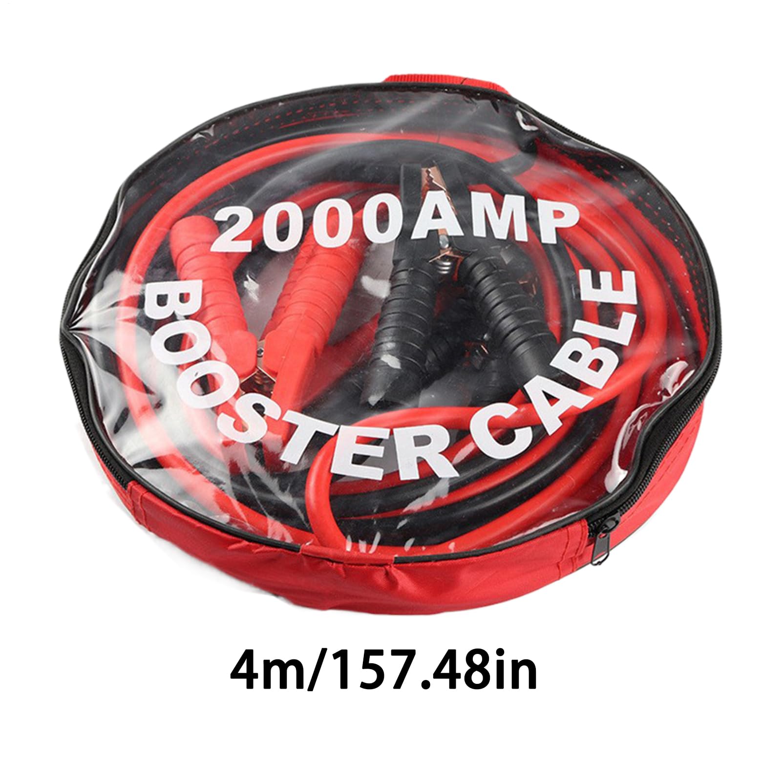 Cables De Arranque Reforzados Cable portátil rápido de 2000 A, 3 m/4 m | Cables De Arranque Para Batería De Coche Motocicleta Cortacésped Bicicleta Eléctrica