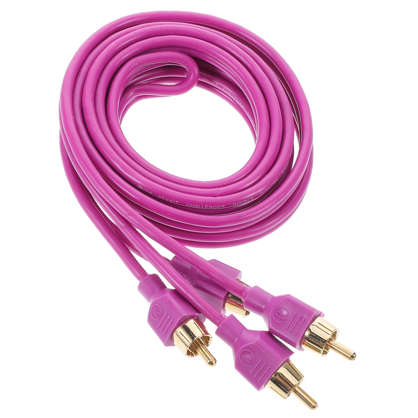 SEWOART Auto Speaker Harness Car Audio Wire Set Subwoofer Modified Cable 2m Length for Enhanced Sound Transmission