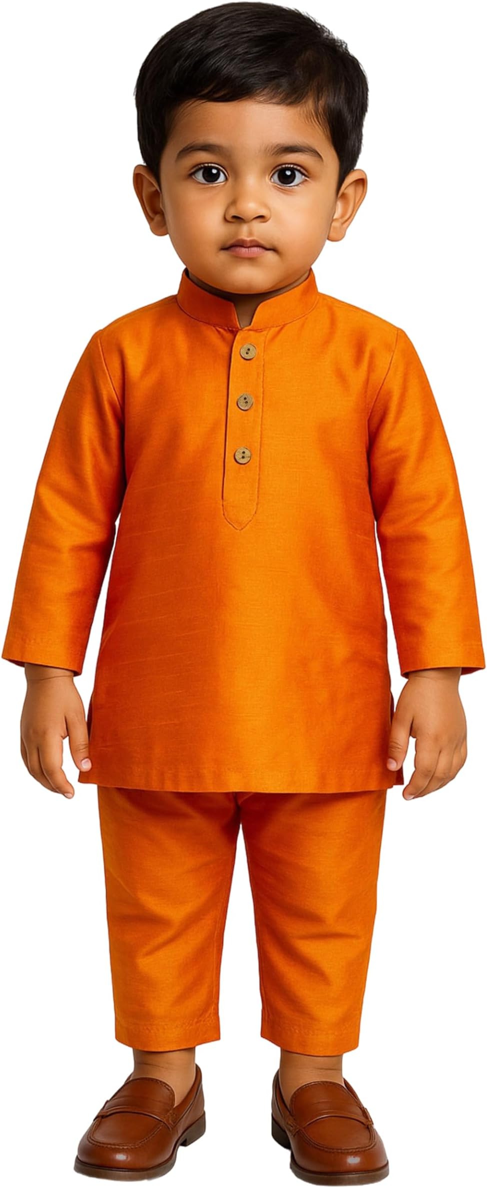 JBN Creation Boys' Kurta Pyjama Set | Silk Blend Kids Ethnic Wear | Festive Traditional Clothing for Holi & Eid