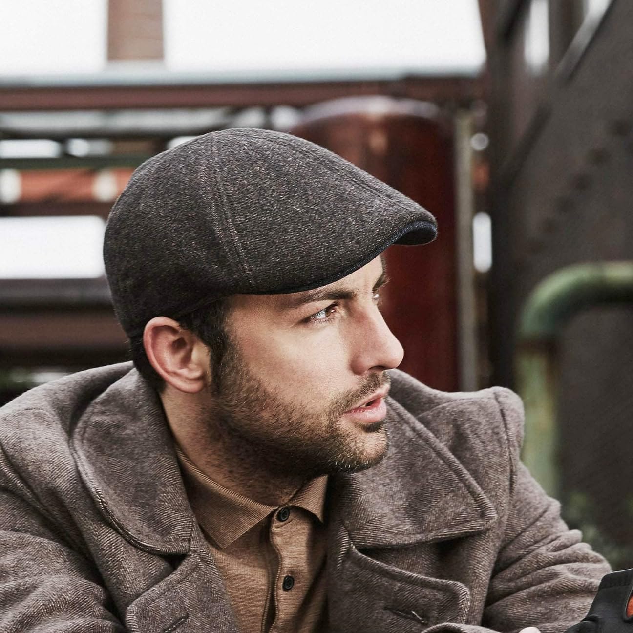 STETSON Gorro Newsie para Hombre