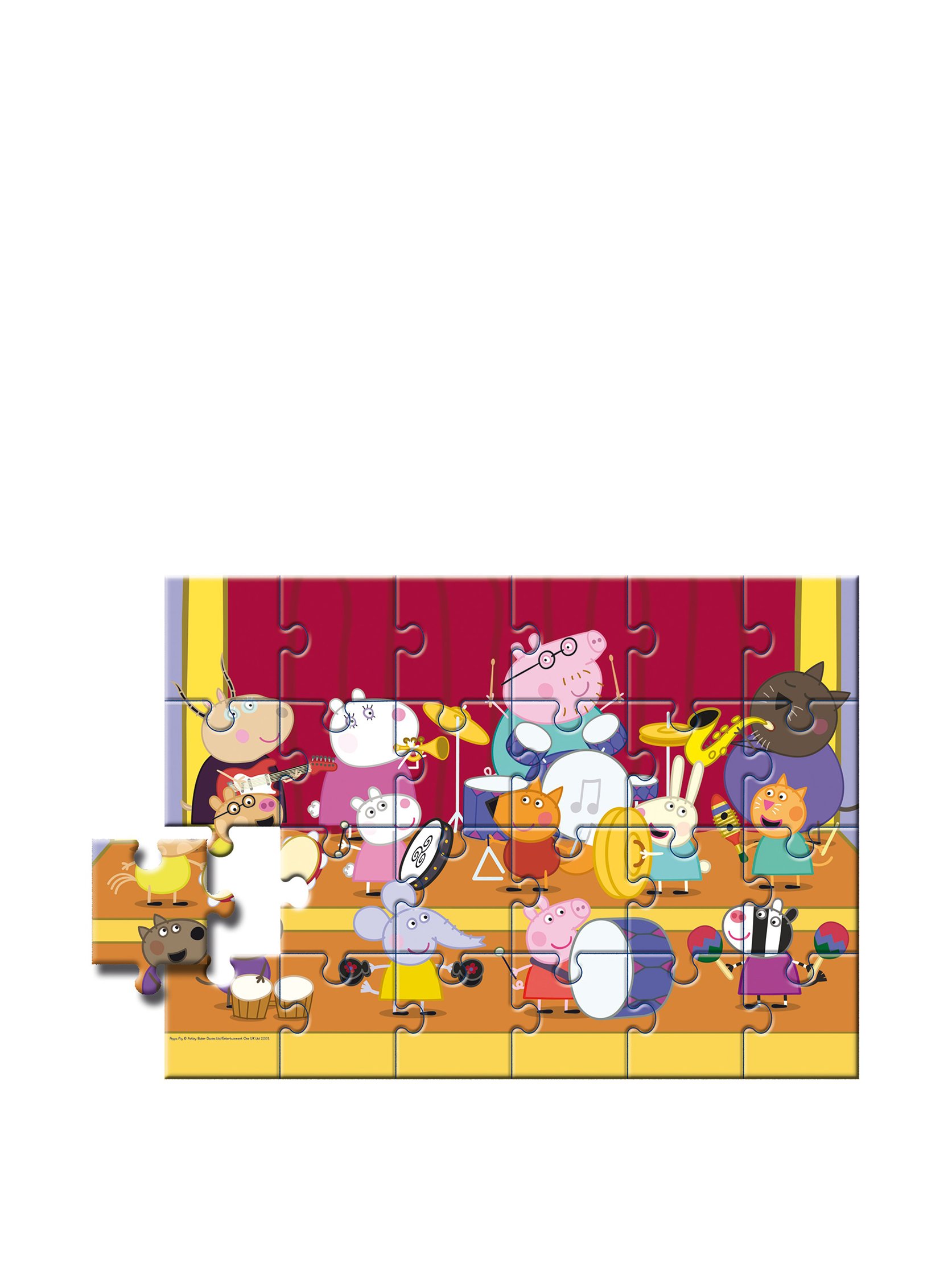 Liscianigiochi - 43286 Puzzle da Pavimento 24 Viva la Musica