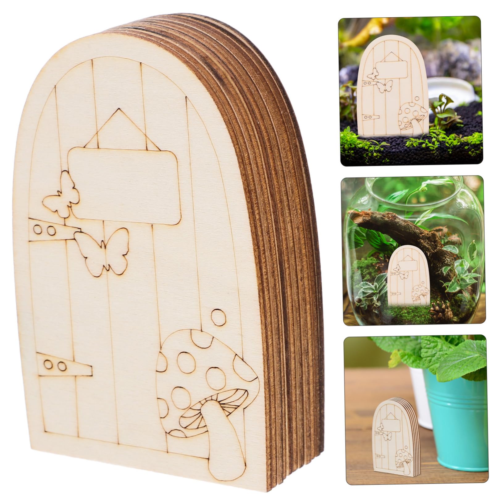 Amazon.co.jp: SKISUNO 12個精霊のドア チュア ガーデンデコレーション