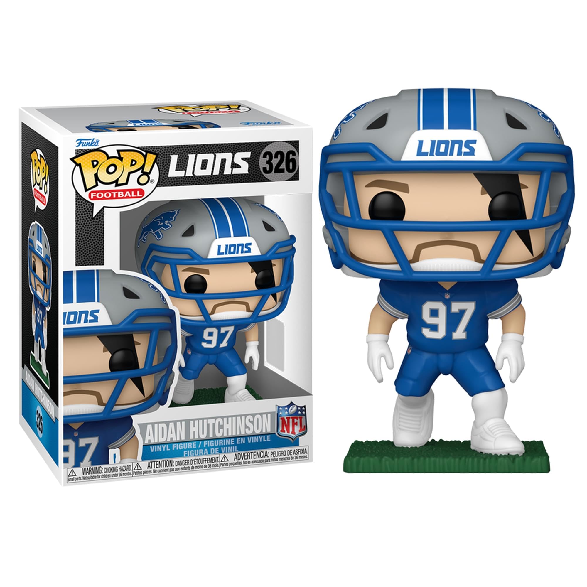 Funko Aidan Hutchinson Detroit Lions Pop! Vinyl Figure #326
