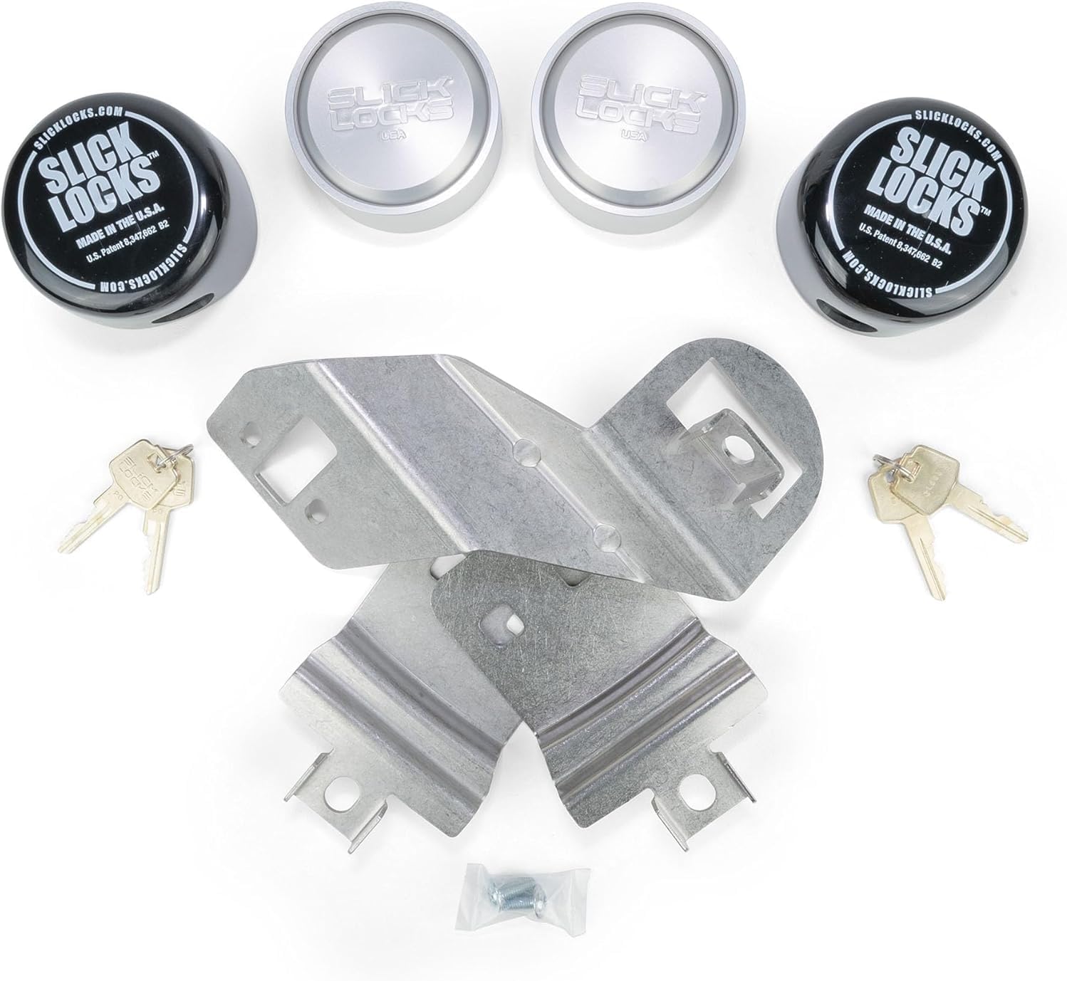 Slick-Locks SP-19-FVK-SLIDE-TK - Fits: 2019 & Up Mercedes Sprinter Full Size Van w/Side Sliding Door & Rear Swing Doors - Vehicle Security