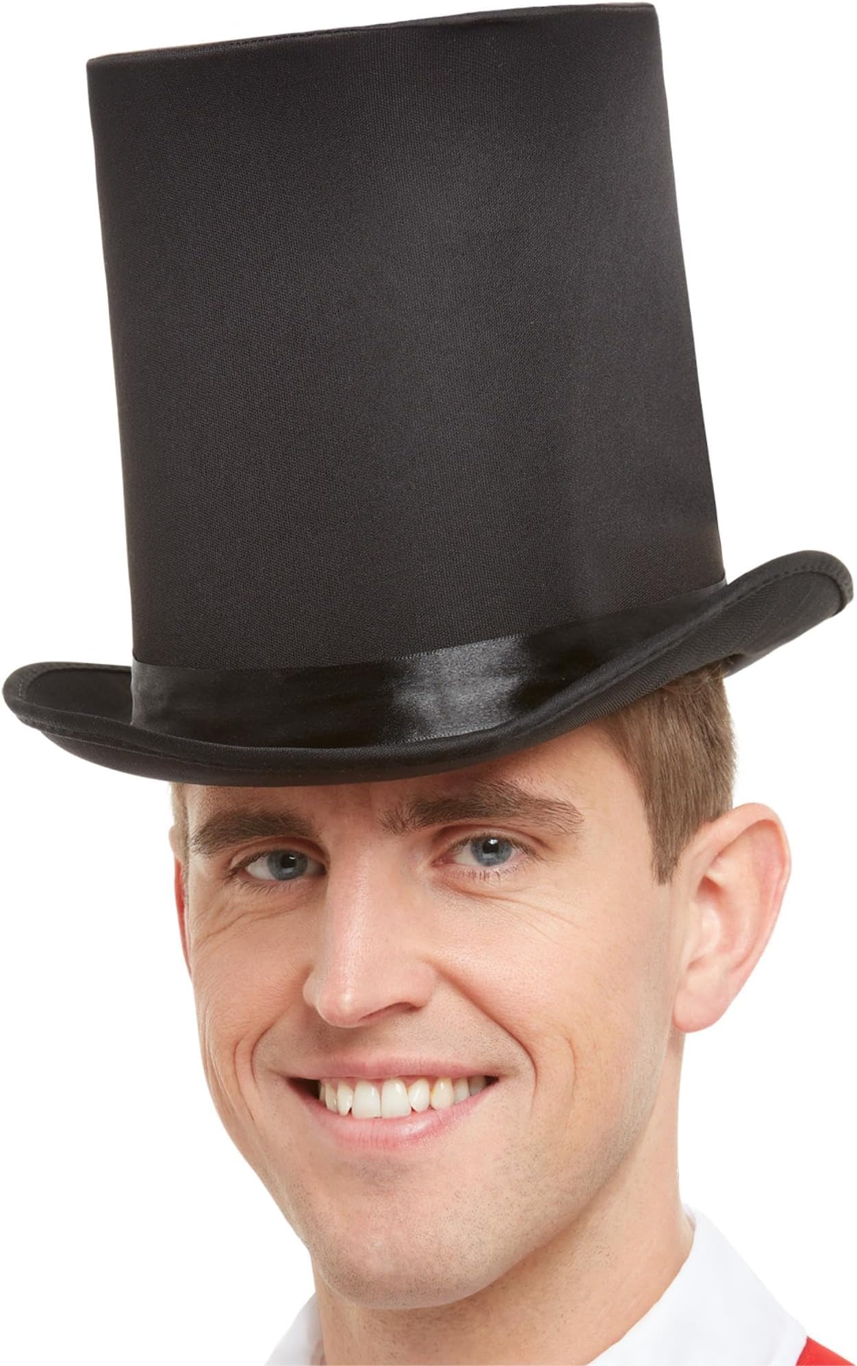 Smiffys Deluxe Top Hat, Black, 43717