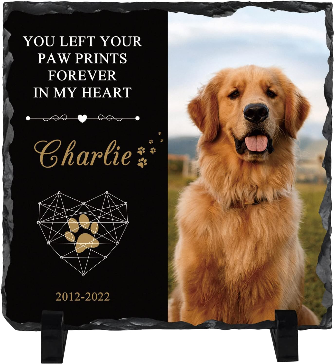 Bemaystar Dog Memorial Gifts for Loss of Dog Personalized Dog