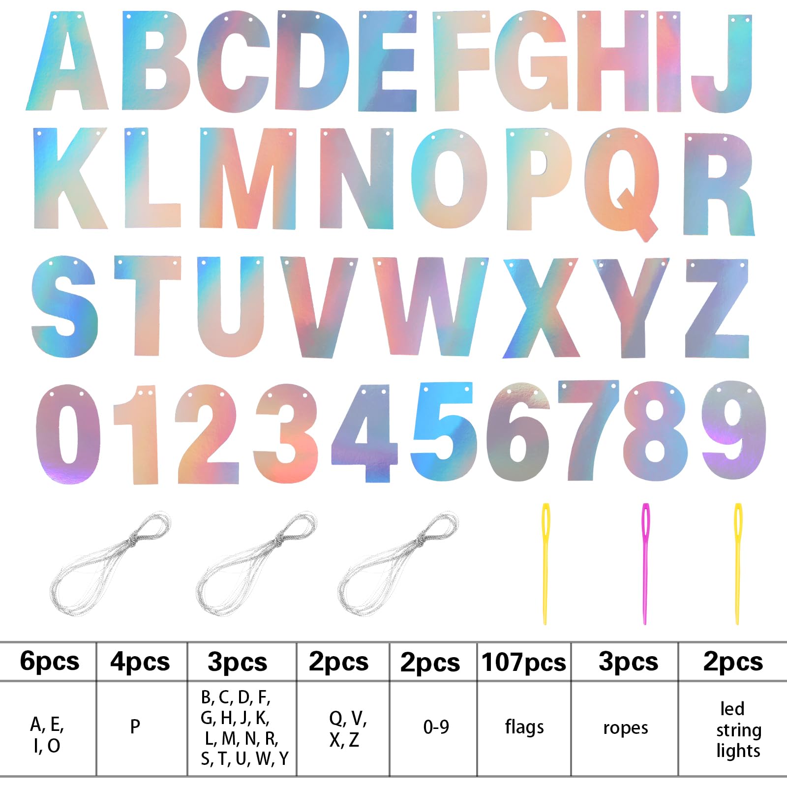 Snapklik.com : TaoBary 112 Pcs DIY Letter Kit Glitter Customizable ...