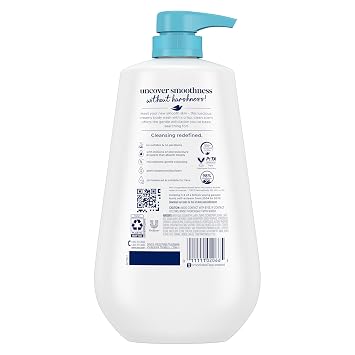 Dove Body Wash Body Wash Gentle Exfoliate Sea Minerals 30.6 oz Sulfate Free