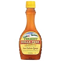 Vista 1 de Maple Grove Farms, Vermont - Jarabe de mantequilla para panqueques con vitaminas, sin azúcar, 12 onzas