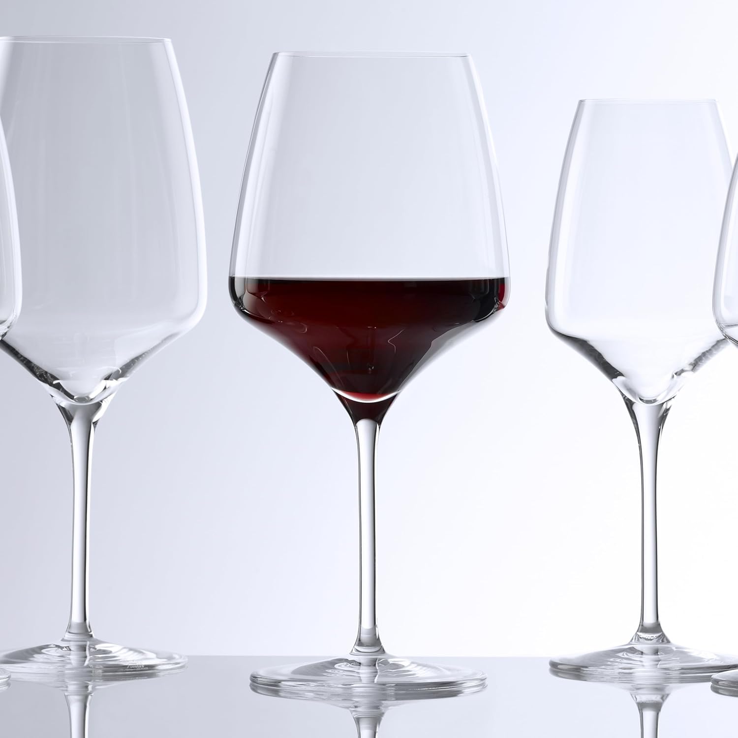 Stölzle Lausitz Burgundy Glasses Experience Set of 6, 23.5 oz – Thin Crystal Red Wine Glasses Ideal for Burgundy – Elegant Burgundy Goblets for Maximum Aroma – Dishwasher- & Shock-Resistant