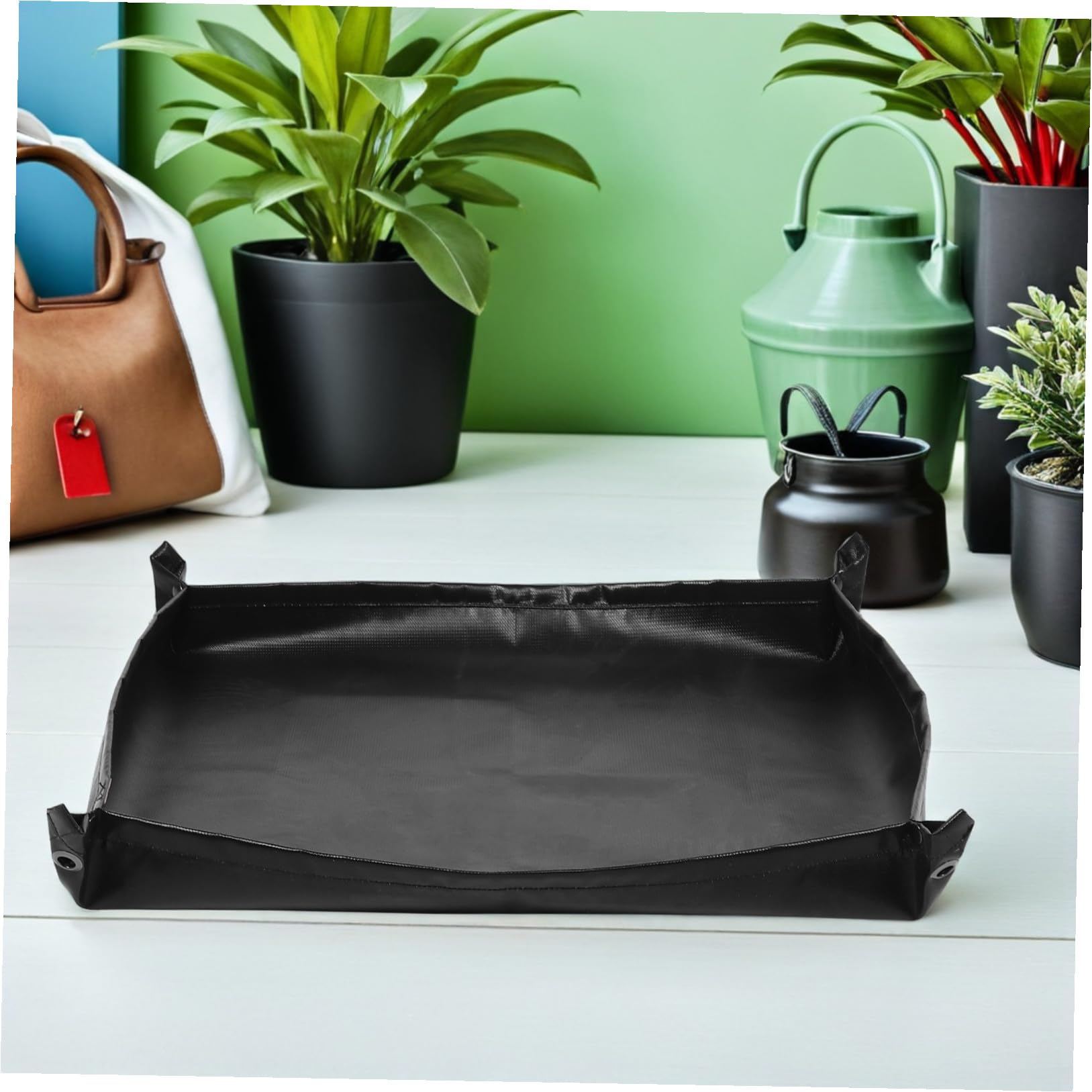Tappetino da barbecue in silicone resistente al calore, 71 cm, protezione termica flessibile per patio, braciere e uso esterno, tappeto isolante ignifugo