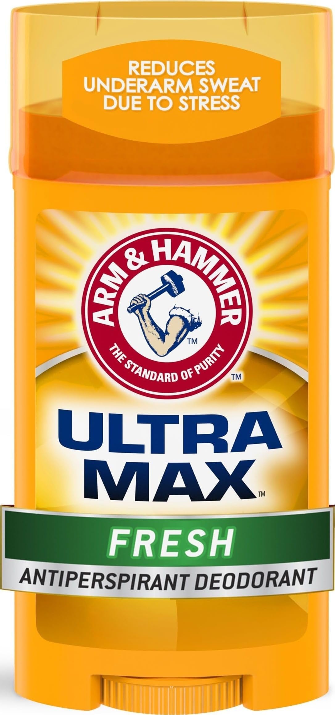 Arm & Hammer Anitperspirantデオドラント、ウルトラマックスインビジブルソリッド、新鮮な香り、2.6オンス