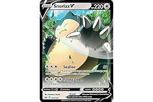 P - Snorlax V Ultra Rare 141/202 Sword and Shield Base Set