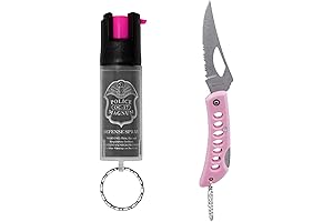 Police Magnum Mini Pepper Spray Keychain Self Defense for Women and Men