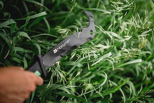 Miniatura 6 de Hooyman - Machete con construcción resistente, mango ergonómico antideslizante y funda para cinturón para jardinería, gestión de tierras, bushcraft,