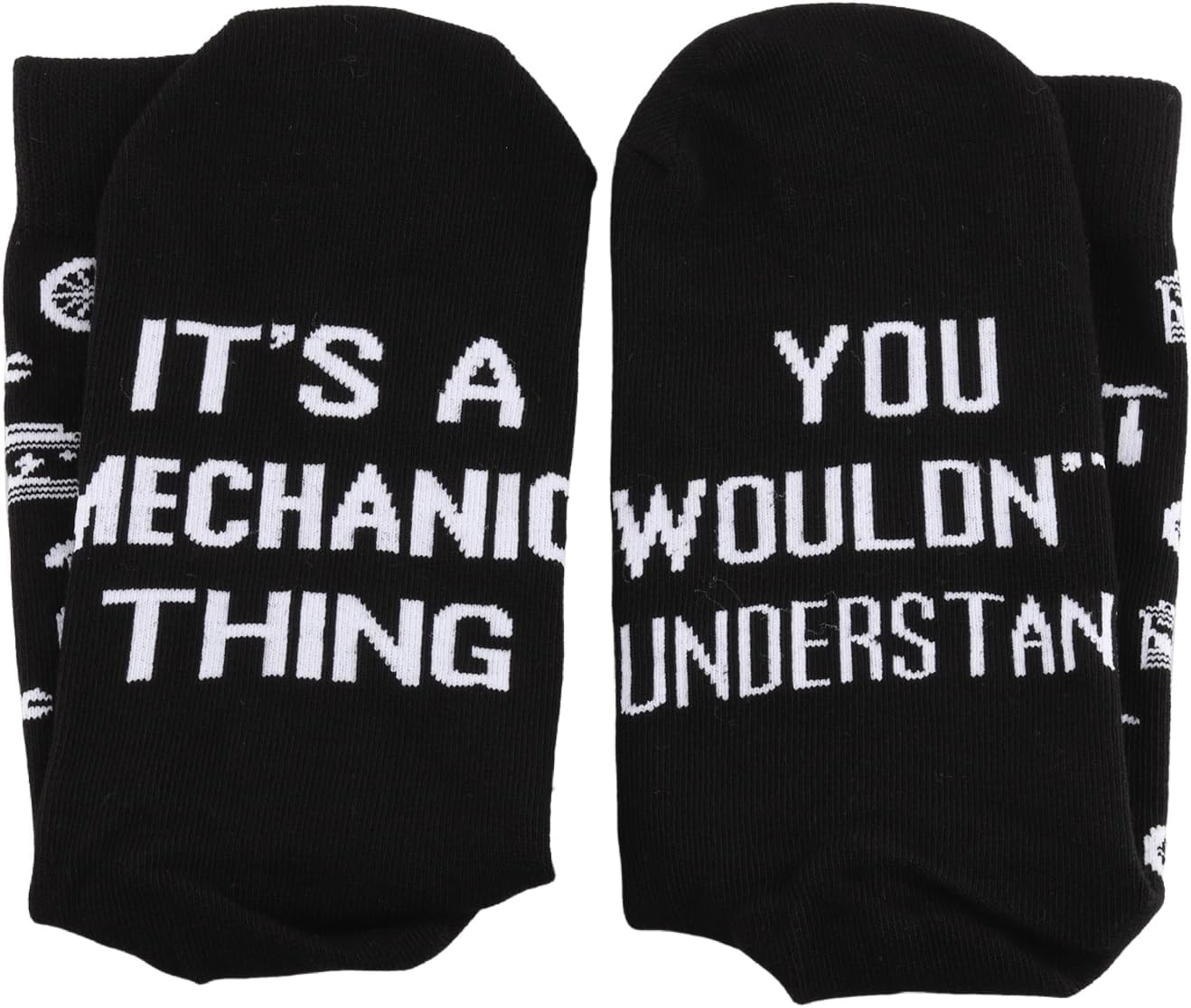 GJTIM Car Mechanic Gift Car Enthusiast Gift It's A Mechanic Thing You Wouldn't Understand Auto Novelty Mechanic Socks (US, Alpha, One Size, Regular, Regular, Mechanic Thing) - Image 4