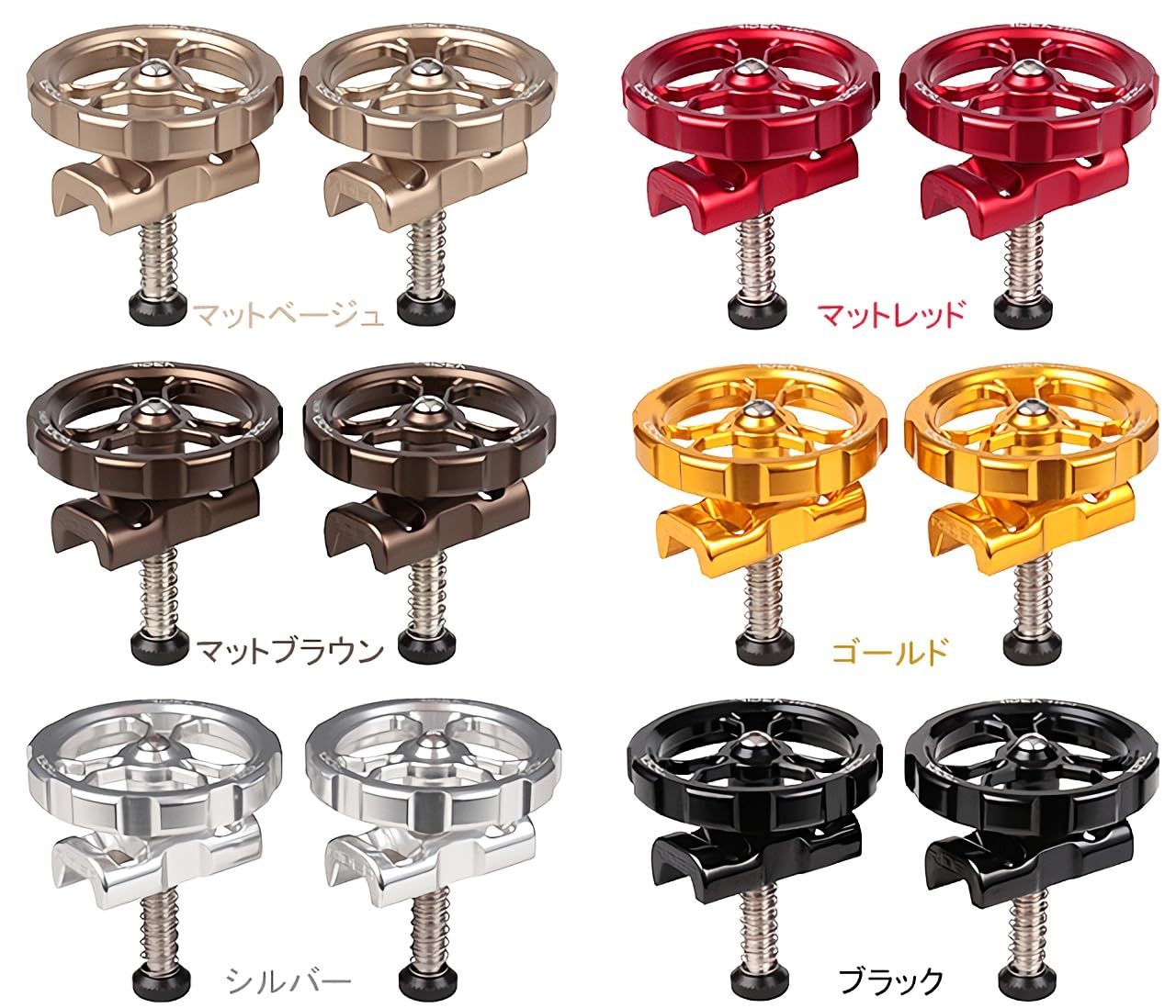 Amazon | RIDEA Hinge clamp assembly LFSBN3S ゴールド 2個セット 147