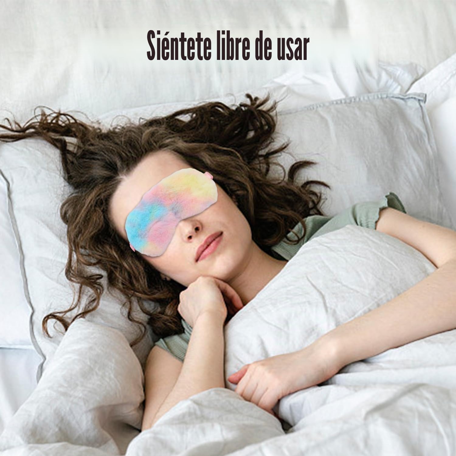 8 máscaras de ojos coloridas, máscaras de ojos de felpa para dormir para niños, protegen el sueño de los niños, adecuadas para siestas, viajes y otras ocasiones, regalos ideales para