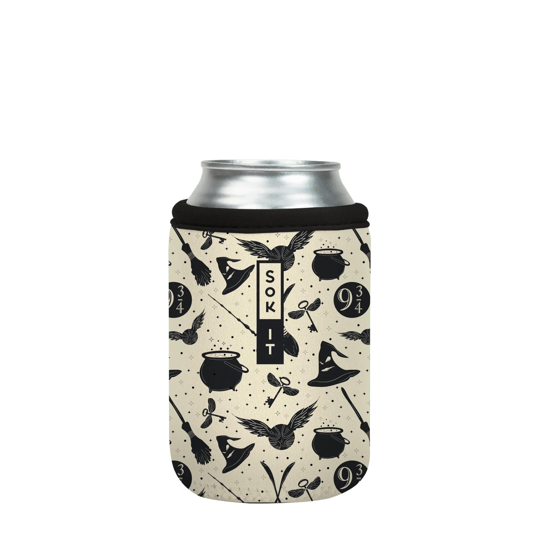 Sok It CanSok Sleeve for Beer & Soda Insulated Neoprene Cover (Wizard's Walk, 12oz Can Sleeve) — image 1