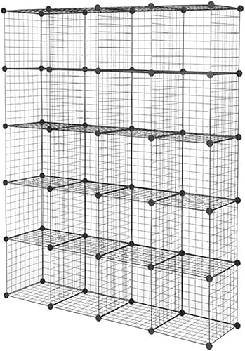 Miniatura 5 de Organizador de 20 cubos estantes de almacenamiento estantería organizadora