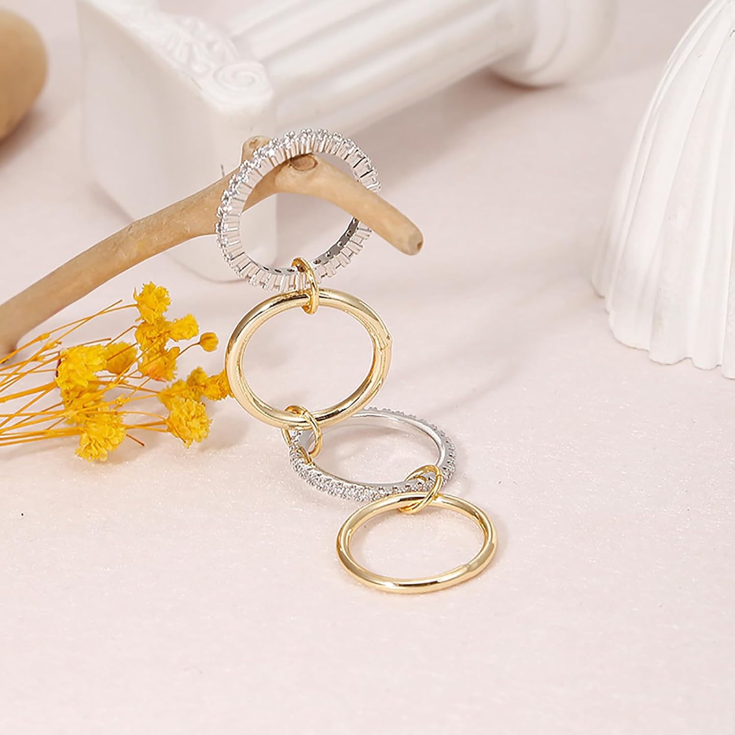 Gold Stackable Rings