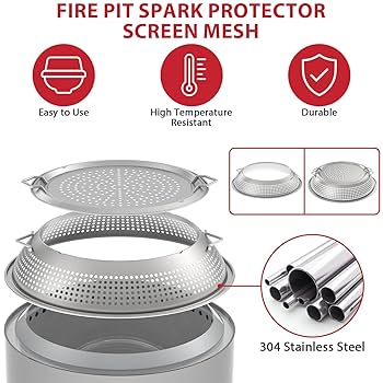 Amazon.com: Spark Shield for Solo Stove Yukon - Stainless
