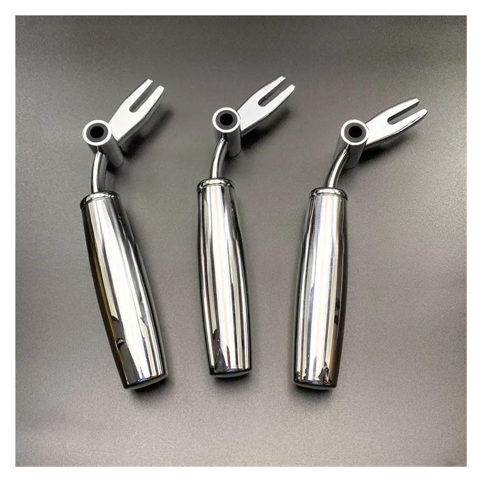 3 Pieces Handle Cranks Accessories Silver Color Handles Spare Parts, Compatible For MK, Soft Serve Ice Cream Machines