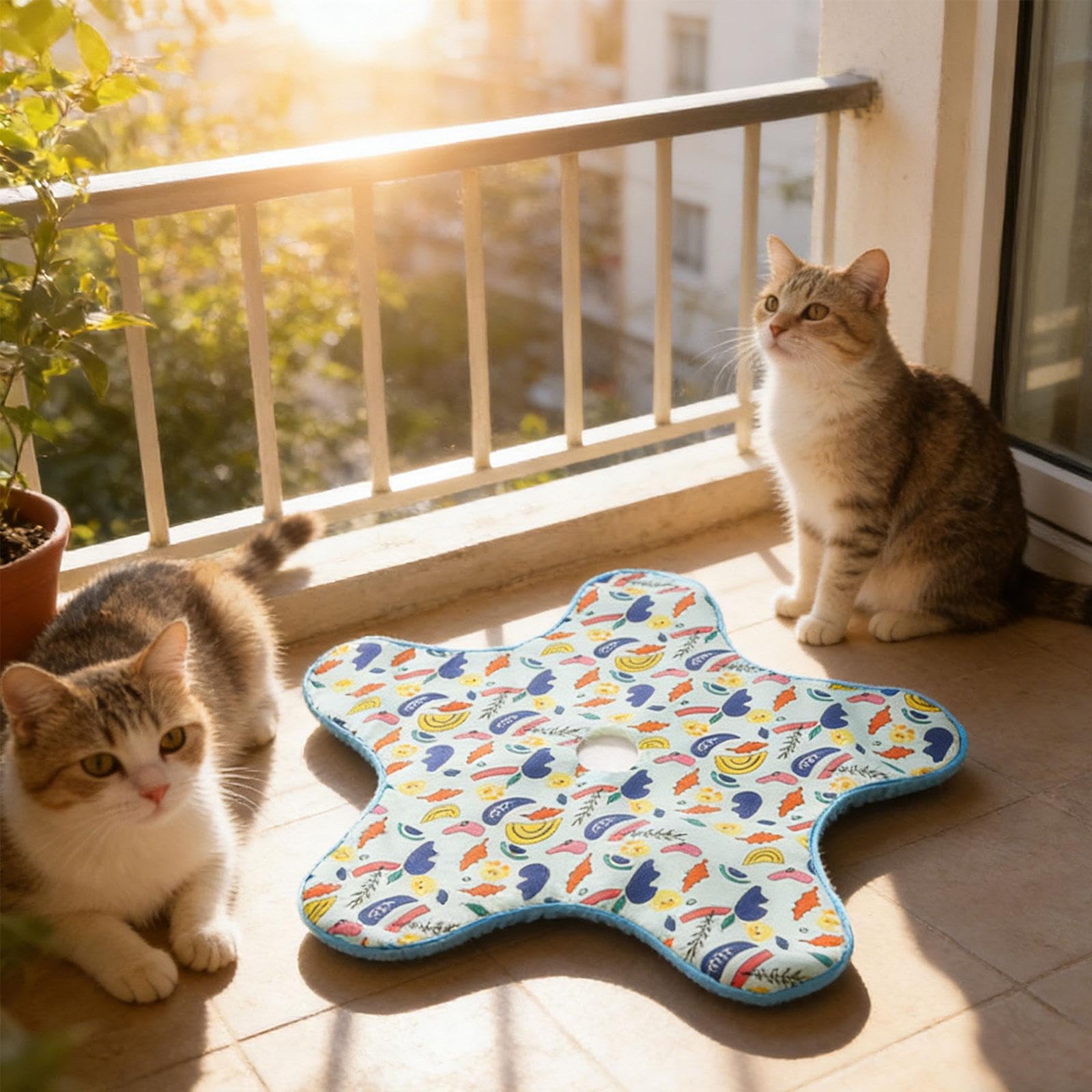 Perfeclan Magique à Plumes dissimulées et Mobiles, Jouet d'exercice Amusant pour Chatons, Jeu interactif Automatique pour Chatons, Canard