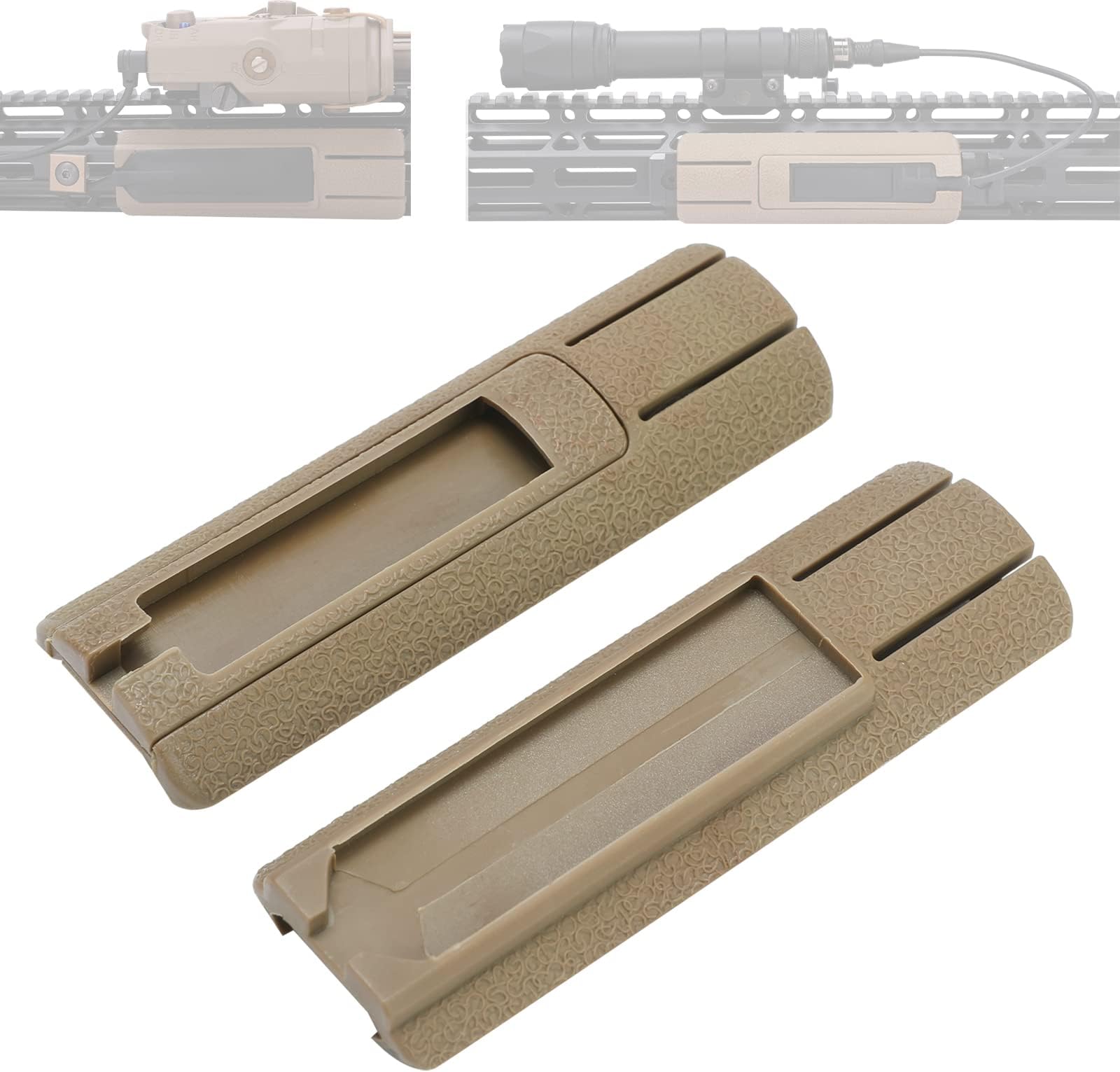 Tactical Weapon Light Tape Switch Plate Mount Kit Pressure