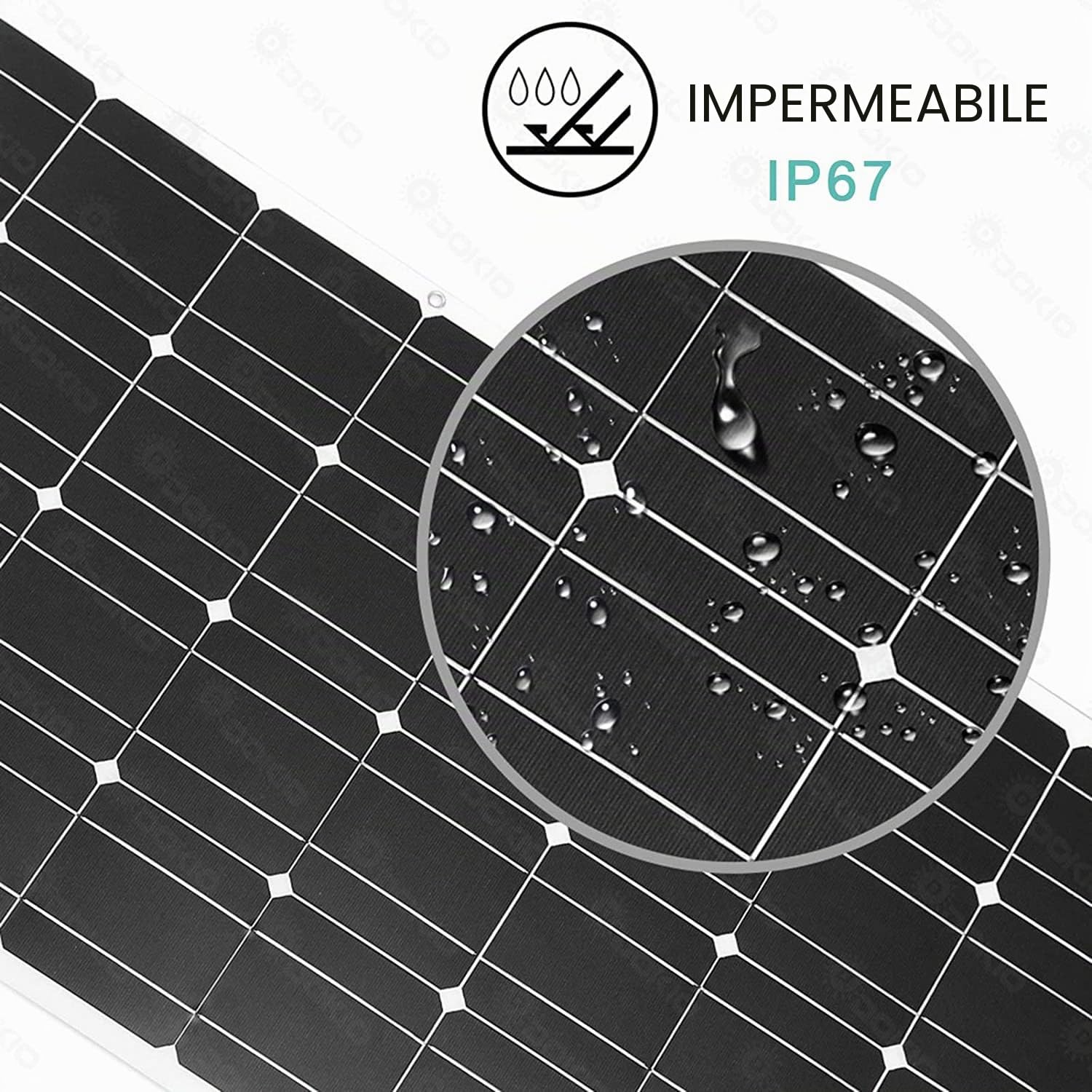 Kit di 2 pannelli solari da 300 W per camper, barca, caravan, modulo ad alta efficienza, caricatore di alimentazione fotovoltaico, completo di accessori