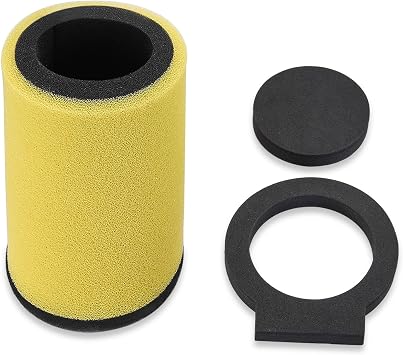 Dual Stage Air Foam Filter for 1992-2000 Yamaha Timberwolf 250 YFB250U YFB250FW, 1993-1999 Kodiak 400 4x4 YFM400FW, 1987-1999 Yamaha Big Bear 350 YFM350FW YFM350U