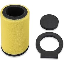 Dual Stage Air Foam Filter for 1992-2000 Yamaha Timberwolf 250 YFB250U YFB250FW, 1993-1999 Kodiak 400 4x4 YFM400FW, 1987-1999 Yamaha Big Bear 350 YFM350FW YFM350U