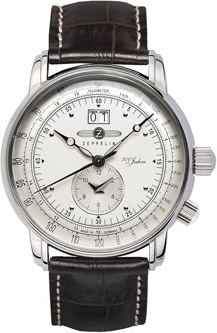 Zeppelin Orologio da Uomo Analogico al Quarzo con Cinturino in Pelle –  76401 : Amazon.it: Orologi
