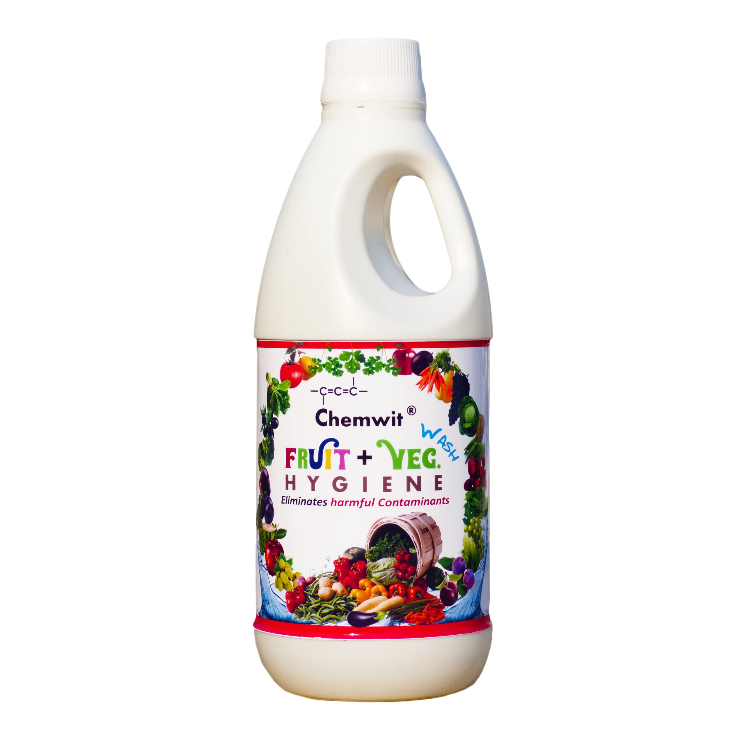 Chemwit Fruit and Vegetable Wash Hygiene (500 mL) | Clean Fruits and Vegetables | Disinfectant Wash for Fruits & Vegetables | Remove Germs, Pesticides & Increase Shelf Life | Safe Hygiene Wash (B08SKGHCB1) Amazon Price History, Amazon Price Tracker
